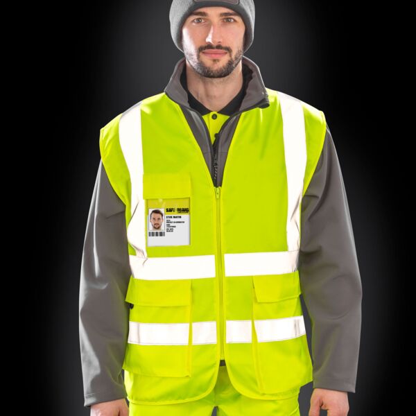 Result Work-Guard Heavy Duty Polycotton Security Vest R477X Heavy Duty Polycotton Security Vest Thumbnail