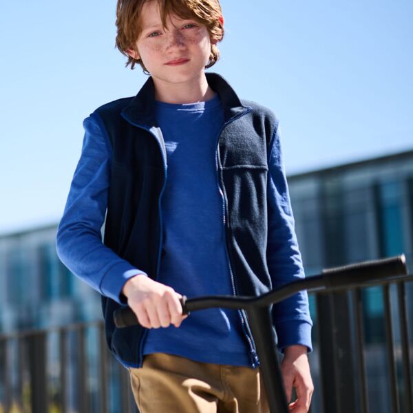 Regatta Junior Micro Fleece Bodywarmer TRA883 Micro Fleece Bodywarmer Thumbnail