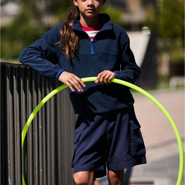 Regatta Junior Micro Fleece Half Zip TRF679 Micro Fleece Half Zip Thumbnail