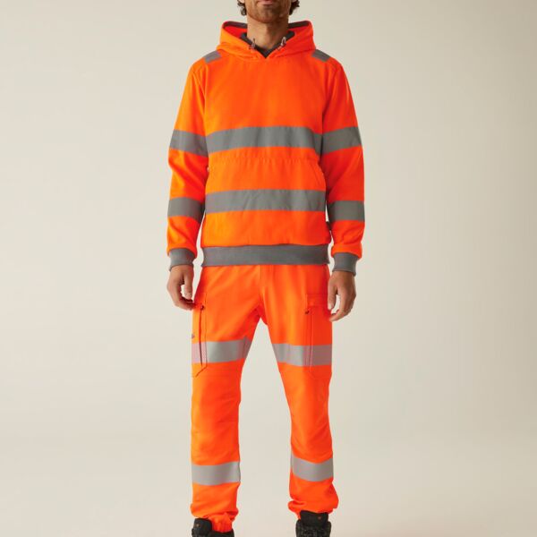 Regatta High Visibility Hi-Vis Pro Contract Hoodie TRF814 Hi-Vis Pro Contract Hoodie Thumbnail