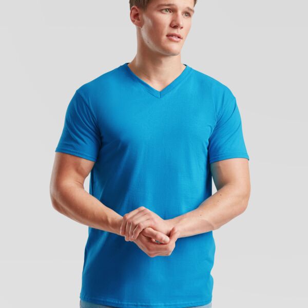 Fruit of the Loom Men's Valueweight V-Neck T 61066 Men's Valueweight V-Neck T Thumbnail