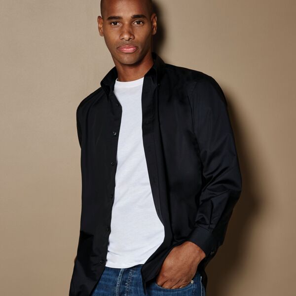 Kustom Kit Classic Fit Long Sleeve Workforce Shirt KK140 Classic Fit Long Sleeve Workforce Shirt Thumbnail