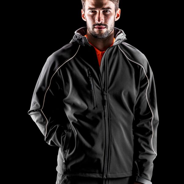 Result Hooded Softshell Jacket R118X Hooded Softshell Jacket Thumbnail