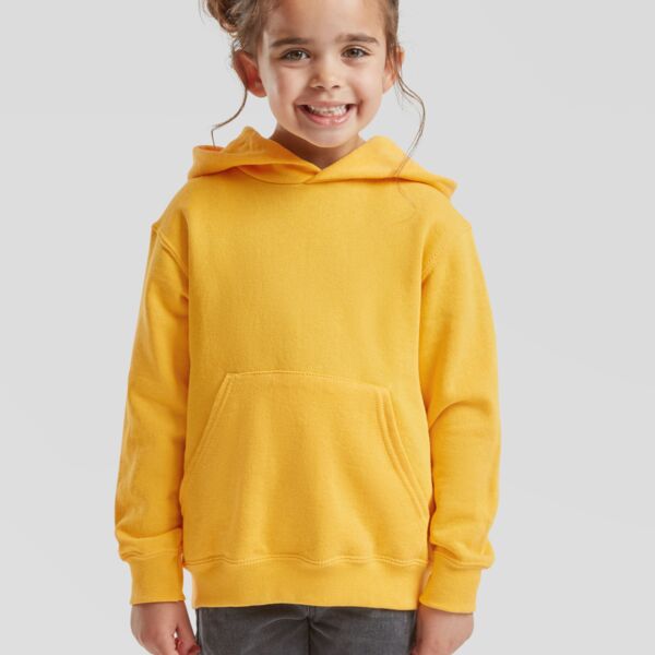 Fruit of the Loom Kid's Classic Hooded Sweat 62043 Kid's Classic Hooded Sweat Thumbnail